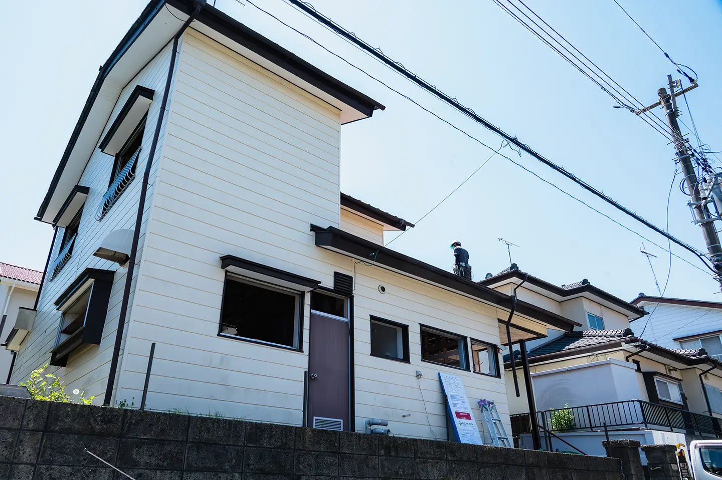 建物解体工事 ビフォー画像