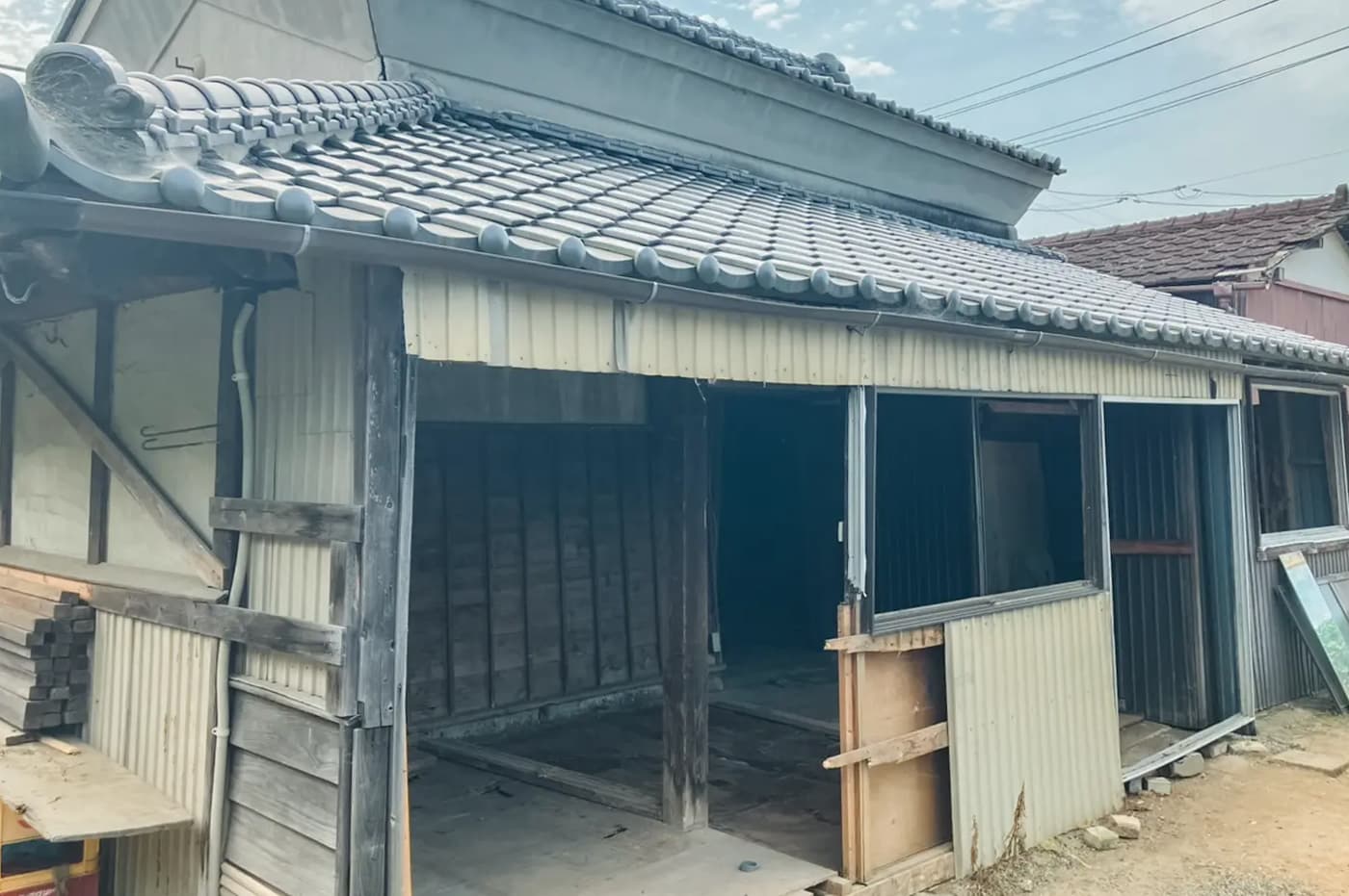 建物解体工事 ビフォー画像