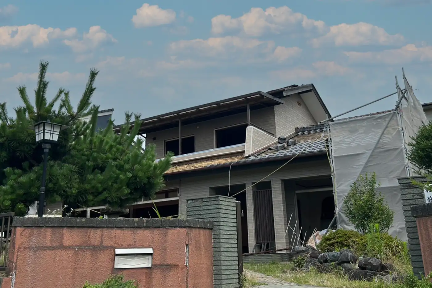 建物解体工事 ビフォー画像