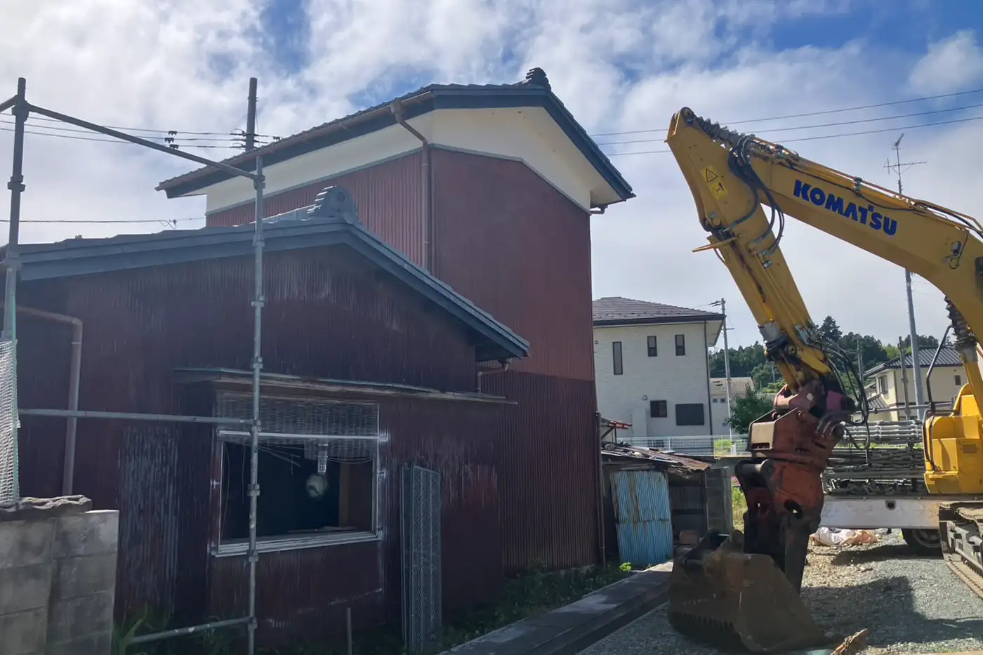 建物解体工事 ビフォー画像