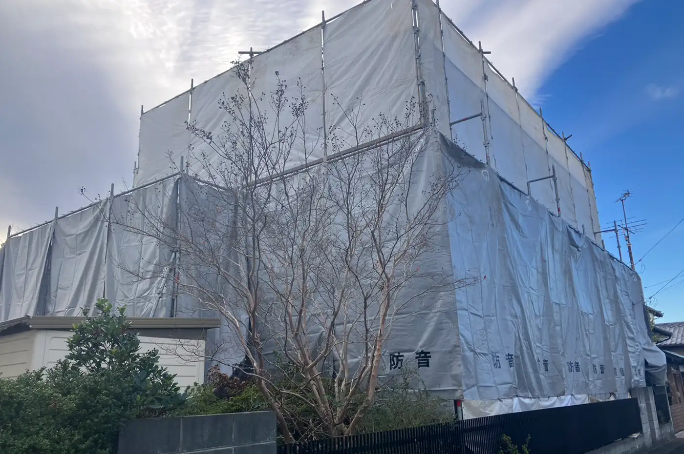 建物解体工事 ビフォー画像