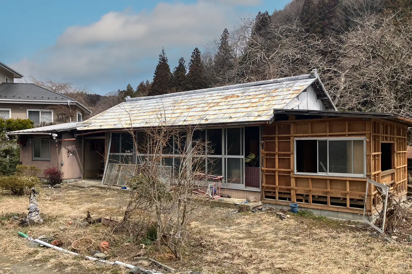 建物解体工事 ビフォー画像