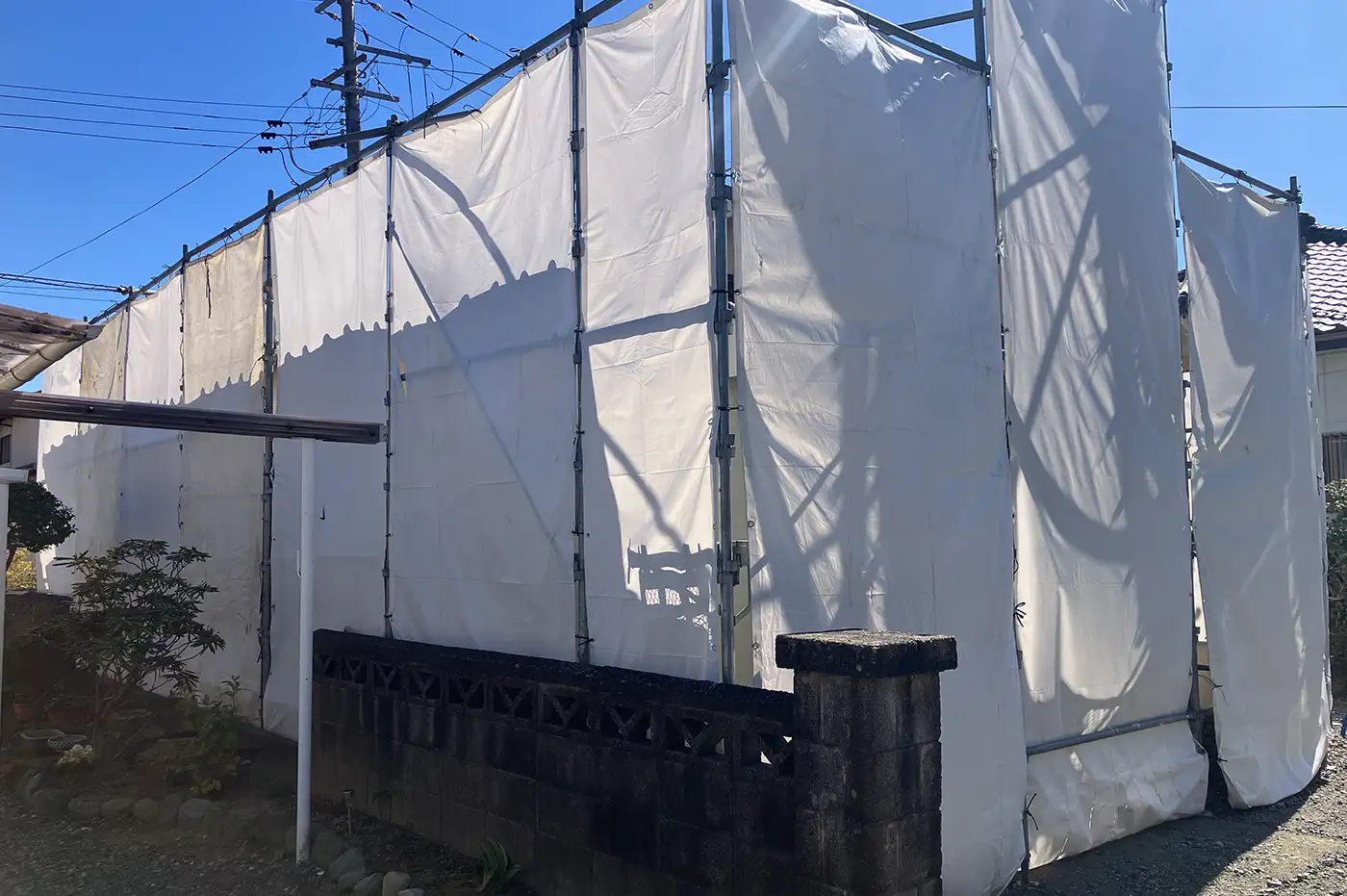 建物解体工事 ビフォー画像